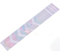 INF 2 Pièces Autocollants de Garde-Boue Moto PET, Décoration Personnalisée Argent