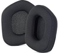INF 2 Pièces Coussinets d'oreille pour Logitech G533 G733 XIBERIA K03S Le noir