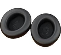 INF 2 Pièces Coussinets d'Oreilles en Cuir Protéiné Noir pour Razer Kraken V4/V4X/V4 Pro/Kitty V2 Pro