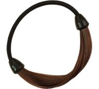 INF 2 pièces Élastiques à cheveux à la mode, Élastique à cheveux haute élasticité Queue de cheval Marron foncé
