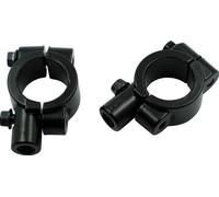 INF 25 mm support de rétroviseur pour guidon de moto, 2 pcs noir 0,8 cm M8