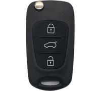 INF 3-button folding car key cover for HYUNDAI Kia black