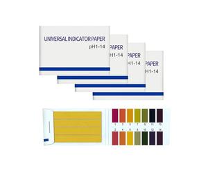 INF 320 bandelettes de Test pH, Papier de Tournesol, Plage de Mesure 1-14, 4X Pack de 80