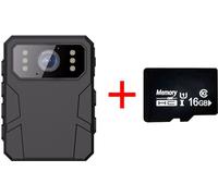 INF 4K HD Body Camera avec clip et carte mémoire 16G