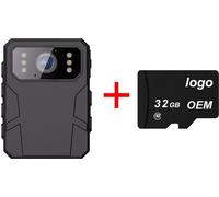INF 4K HD Body Camera avec clip et mémoire 32G