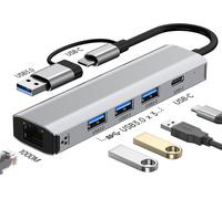 INF 5-in-1 Gigabit Docking Station 2208TU