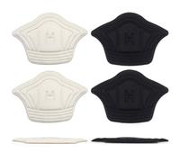 INF 6 paires d'autocollants de talon pour chaussures de sport, réparation de talon de chaussures, patch de talon de chaussure autocollant, protection du talon