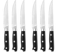 INF A1-002 Set de couteaux à steak (6 pièces) avec coffret cadeau
