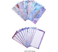 INF A6 Budget sheet budget insert expense tracking paper for 6-ring binder 12-pack Multicolor