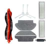 INF Accessoires de pièces de rechange pour aspirateur robot Xiaomi Mi Pro STYTJ02YM/Viomi V2 P V-RVCLM21B, brosse principale/outil de nettoyage/tampons de nettoyage/brosses latérales/filtres