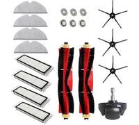 INF Accessoires pour aspirateur Roborock S6/S60/S65/S5 Max/T6 - 20 pièces, comprend la brosse principale, la vadrouille, le filtre e