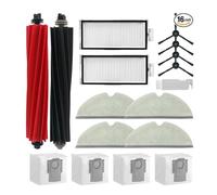 INF Accessoires pour aspirateur robot Roborock Q5 Pro+/Q8 Max+(Plus), comprend la brosse principale, les sacs à poussière, la vadrou