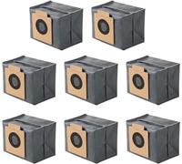 INF Accessoires pour Eufy X8 Pro/X10 Pro Omni - Sac à poussière de rechange pour aspirateur - 8 sacs à poussière