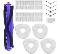 INF Accessoires pour robot de nettoyage Narwal Freo, 1 brosse principale, 4 serpillères, 2 filtres, 4 brosses latérales, 1 brosse de nettoyage