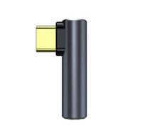 INF Adaptateur audio USB-C vers 3,5 mm pour casque Le noir