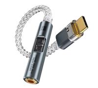 Adaptateur audio USB-C vers jack 3,5 mm BA23 avec DAC intégré Grey
