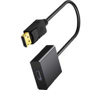INF Adaptateur DP vers HDMI 4K/1080P - Connecteur Noir Haute Définition