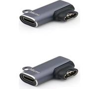 INF Adaptateur Lightning vers Garmin, Angle Droit, Aluminium, Lot de 2