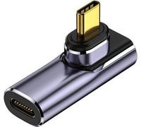INF Adaptateur Magnétique Type-C Coudé - Transfert Rapide et Alimentation 100W