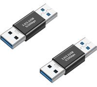 INF Adaptateur USB mâle vers USB mâle 3.1 droit (lot de 2)