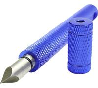 INF Aiguiseur de rainures pour clubs de golf Bleu