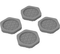 INF Anti-vibration Washing Machine Pads - 4 pieces Grey
