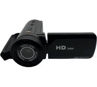 INF Appareil photo numérique HD avec objectif grand angle Le noir