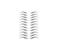 INF Autocollants de tatouage pour sourcils Noir 11 paires