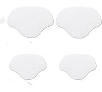 INF autocollants patchs de réparation pour talons de chaussures blanc 4 pcs