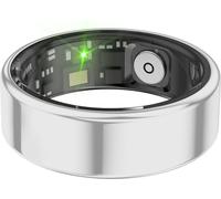 INF Bague Intelligente Étanche IP68 avec Suivi Santé et Longue Autonomie Argent 11