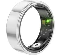INF Bague Intelligente Étanche IP68 avec Suivi Santé et Longue Autonomie Argent 12