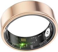 INF Bague Intelligente Étanche IP68 avec Suivi Santé et Longue Autonomie Or 11