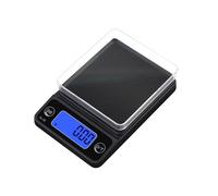 INF Balance à bijoux/balance à café/balance de poche de haute précision Le noir M 500g / 0.1g