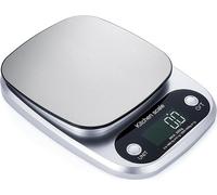 INF Balance de cuisine électronique 10 kg/1 g - Acier inoxydable et ABS