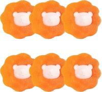 INF Balle à peluches pour lave-linge/sèche-linge 6 pcs.Lief bleu
