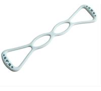 INF Bande de Résistance en Silicone pour Yoga et Étirements - 2 Pièces Bleu