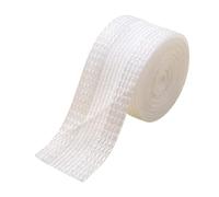 INF Bande d'ourlet thermocollante 5m Raccourcir les rideaux sans couture Bande thermocollante pour raccourcir les rideaux blanc