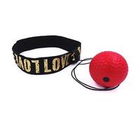 INF Bandeau avec Ballon réflexe, Ballon de Combat avec Serre-tête pour entraînement de Boxe, Bandeau Boxe, entraînement réflexe, Ballon de réaction, Punching Ball