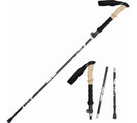 INF Bâtons de randonnée pliables en 5 sections et bonne absorption des chocs Paquet de 2