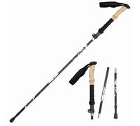 INF Bâtons de randonnée pliables en 5 sections et bonne absorption des chocs Paquet de 2