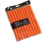 INF Bigoudis sans Chaleur Universels : Boucles Faciles, Set de 10 Pièces Orange
