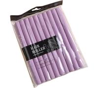 INF Bigoudis sans Chaleur Universels : Boucles Faciles, Set de 10 Pièces Violet