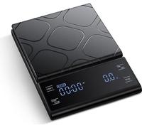 INF Black Balance à café rechargeable avec minuterie - 3 kg/0.1 g 3 kg/0.1 g