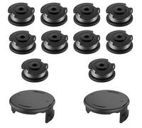 INF Bobine de fil de rechange et ensemble de couvercle pour coupe-bordures Bosch 10 bobines