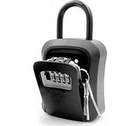INF Boîte à clés avec code à 4 chiffres Le noir