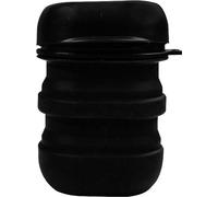 INF Boîte à savon de voyage pliable et multifonctionnelle avec égouttoir Noir