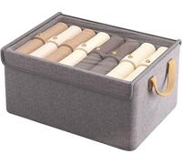 INF Boîte de rangement pliante pour vêtements avec couvercle M