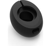 INF Boîtier de support de charge pour Oura Ring Gen3 - Silicone Le noir