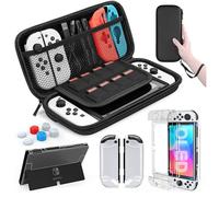 INF Boîtier Nintendo Switch OLED avec accessoires