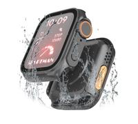 INF Boîtier PC avec protecteur d'écran pour Apple Watch Series 4/5/6, 40 mm Le noir